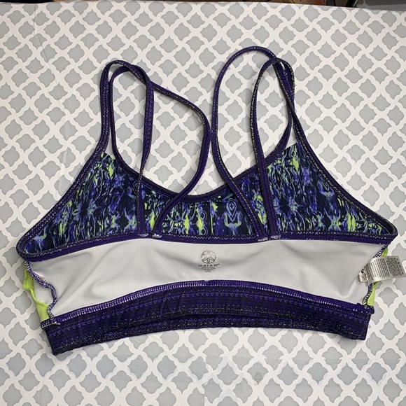 GAIAM Patterned Sports Bra Size Large - Picture 6 of 8